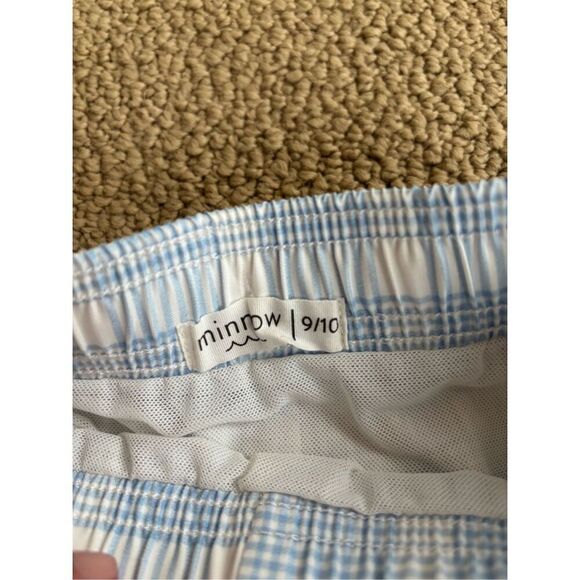 MINNOW Boy's Sunwashed Plaid Boardie 9/10 - Picture 4 of 5